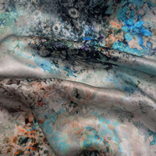 Load image into Gallery viewer, Silk Satin, Blue Bouquet - Minerva's Bower