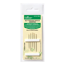 Load image into Gallery viewer, Clover self threading needles assorted pack for sale at Minerva&#39;s Bower