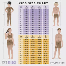 Load image into Gallery viewer, Style Arc Sewing Patterns Kids Size Chart