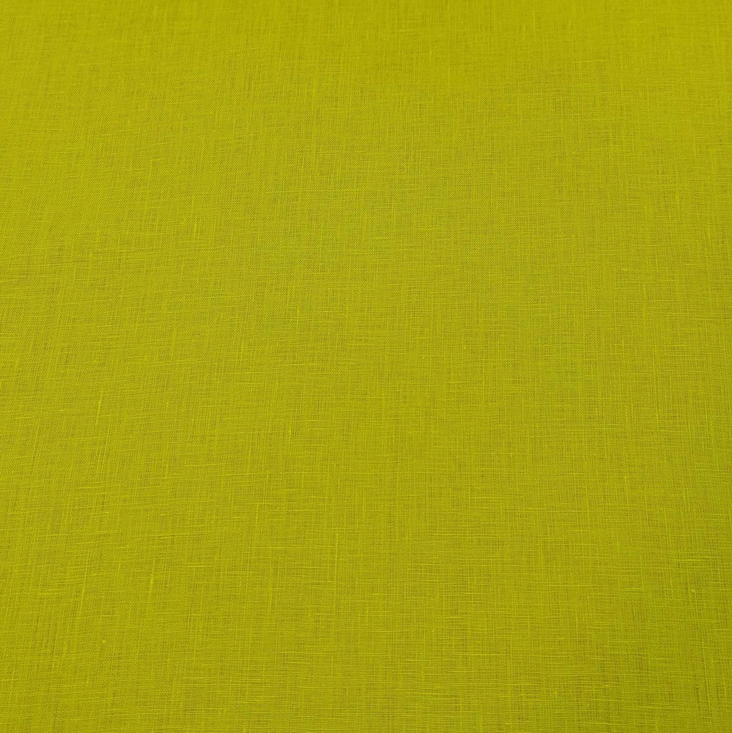 100% linen Sulfur Spring 220gsm