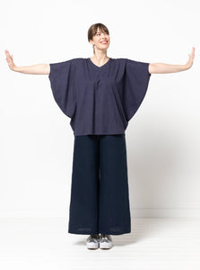 Style Arc Venn Knit Tunic Top - sizes 18-30