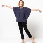 Load image into Gallery viewer, Style Arc Venn Knit Tunic Top - sizes 18-30