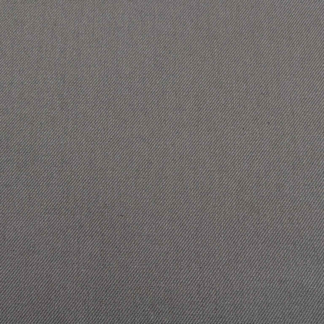 Flat lay of washed pure cotton drill, in walnut colourway. Available at Minerva's Bower