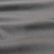 Load image into Gallery viewer, Flat lay of washed pure cotton drill, in walnut colourway. Available at Minerva&#39;s Bower. Fabric draped to show how it handles