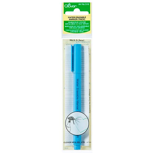 Clover water erasable pen, thick , for sale at Minerva's Bower