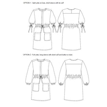 Load image into Gallery viewer, Paper Cloth Cut Patterns Kesta Dress