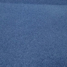 Load image into Gallery viewer, Flat lay of Boiled Wool 60% Viscose 40% Blend, Navy, for sale at Minerva&#39;s Bower