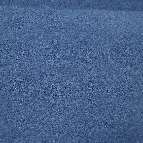 Flat lay of Boiled Wool 60% Viscose 40% Blend, Navy, for sale at Minerva's Bower