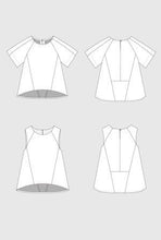 Load image into Gallery viewer, In The Folds Patterns - The Collins Top