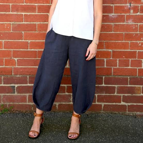 Tessuti Patterns Demi Pants paper pattern for sale at Minerva's Bower