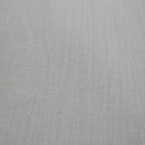 Flat lay of 100% High Twist Linen, White, for sale at Minerva's Bower