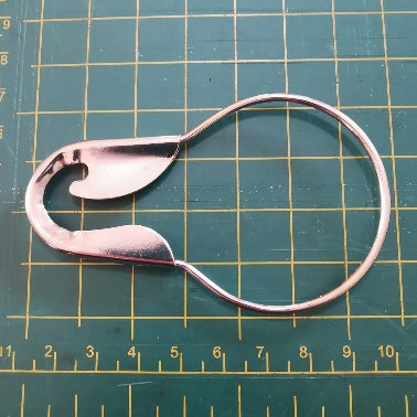 Extra Large Safety Pin, Round