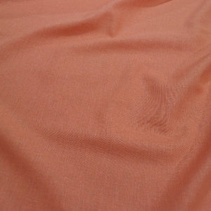 Linen Cotton Blend, Tangerine - 1/4 metre