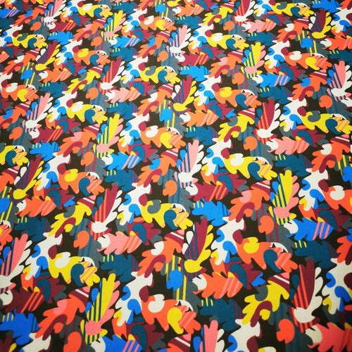 100% Cotton Tana Lawn, Autumn Fall - 1/4 metre