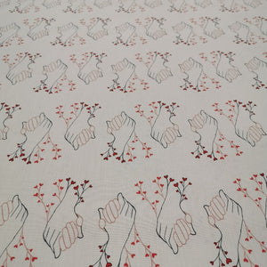 Art Gallery 100% Cotton , Better Together - 1/4 metre