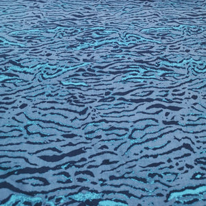 Art Gallery Rayon, Camouflaged Ocean -1/4 metre