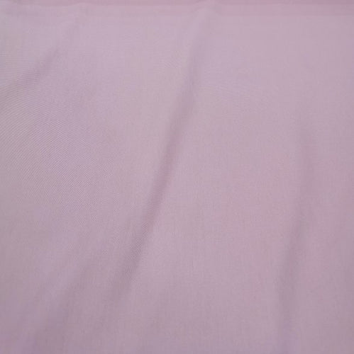 100% Cotton Twill, Dusky Pink - 1/4 metre
