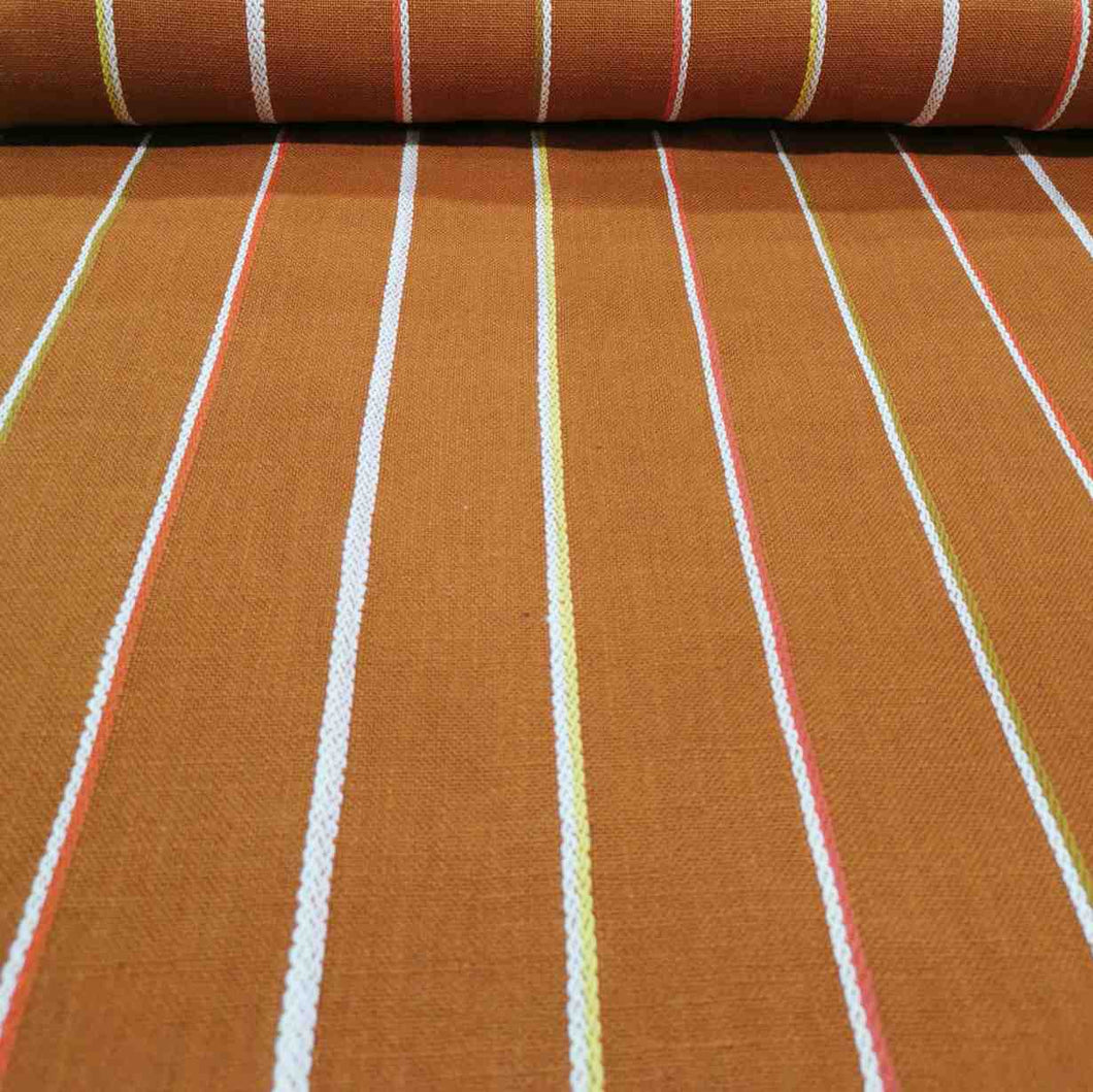 100% Cotton, Linework in Saddle, Warp and Weft Heirloom by Ruby Star Society - 1/4 metre