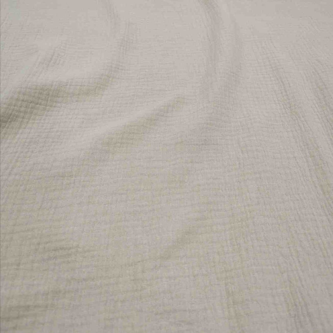 100% Organic Cotton Double Cloth Gauze, Chai - 1/4 metre