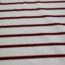 Load image into Gallery viewer, 92% Cotton 8% Linen, Nautical Stripe - 1/4 metre