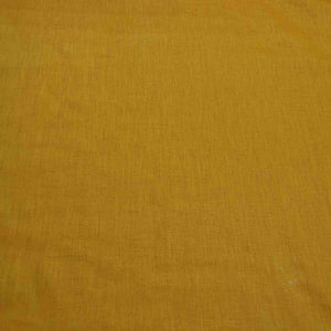 100% Linen, Saffron - 1/4metre