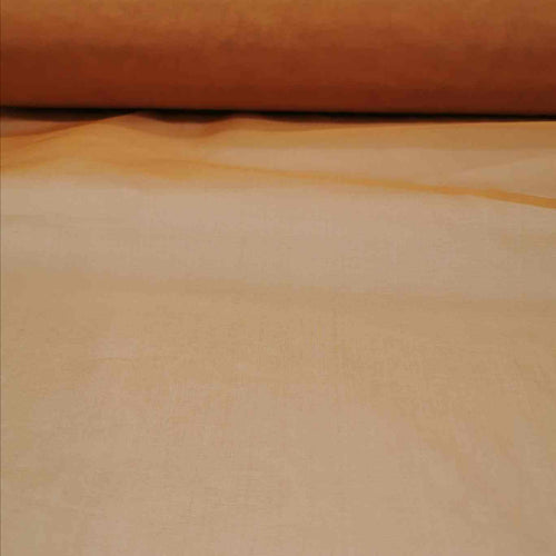 Silk Organza, Dried Apricot - 1/4metre