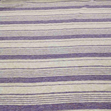 Load image into Gallery viewer, Linen Knit, Iris Stripe - 1/4 metre