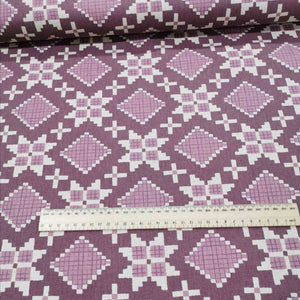 Ruby Star CANVAS Heirloom Collection - Canvas Linen Lilac - 1/4 metre