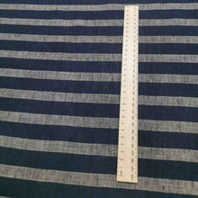 Load image into Gallery viewer, Linen Cotton Blend, Brighton Stripe - 1/4 metre