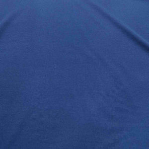 Ribbed Cotton Jersey, Navy - 1/4 metre