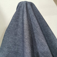 Load image into Gallery viewer, Denim 96% Cotton 4% PU Indigo Rope Dyed Stretch - 1/4 metre