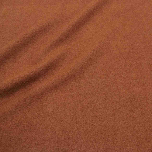 100% Boiled Merino Wool in Rust- 1/4 metre