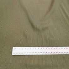 Load image into Gallery viewer, 100% Cupro Self Stripe, Olive - 1/4metre
