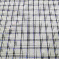 Canterbury Wool Check, Light Grey - 1/4 metre