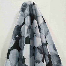 Load image into Gallery viewer, Kokka Fine Cotton, Watercolour Drops in Black - 1/4 metre