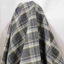 Load image into Gallery viewer, Canterbury Wool Check, Charcoal - 1/4 metre