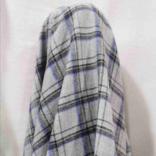 Load image into Gallery viewer, Canterbury Wool Check, Light Grey - 1/4 metre