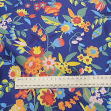 Load image into Gallery viewer, 100% Cotton Tana Lawn, Floral Ballet, Blue- 1/4 metre