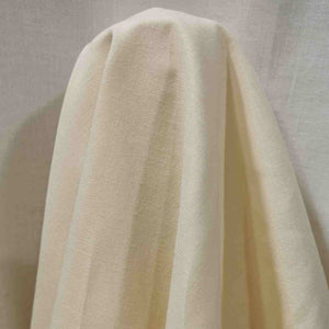 Linen Cotton Blend, Whipped Cream - 1/4 metre