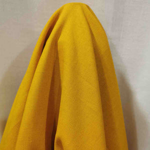 Linen Cotton Blend, Ochre - 1/4 metre