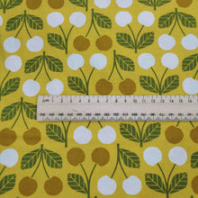 Load image into Gallery viewer, 100% Cotton, Cotton and Steel, Under The Apple Tree, Cherry - 1/4 metre