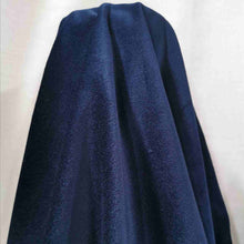 Load image into Gallery viewer, Cotton Velvet, Navy - 1/4 metre