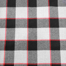 Load image into Gallery viewer, 100% Wool , Blackberry Plaid - 1/4 metre