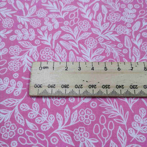 100% Cotton, Cotton and Steel, Garden and Globe - Floral Toss - 1/4 metre
