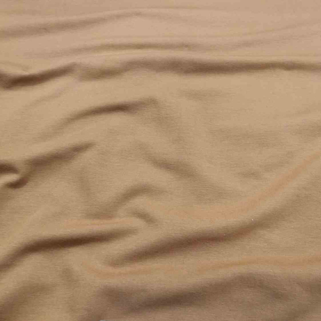Cotton Jersey, Cinnamon- 1/4 metre