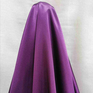 100% Silk Satin -  Violet - 1/4 metre