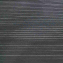 Load image into Gallery viewer, Olivia Rayon Linen Stripe, Black - 1/4metre