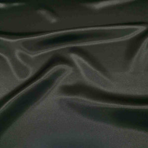 100% Silk Satin -  Black - 1/4 metre