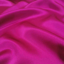 Load image into Gallery viewer, 100% Silk Satin -  Cerise - 1/4 metre