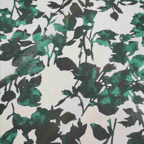 100% Cotton Voile, Summer Vine - 1/4 metre